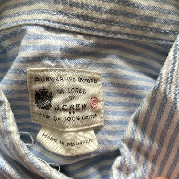 J crew XSmall Oxford dress shirt - Picture 2 of 3